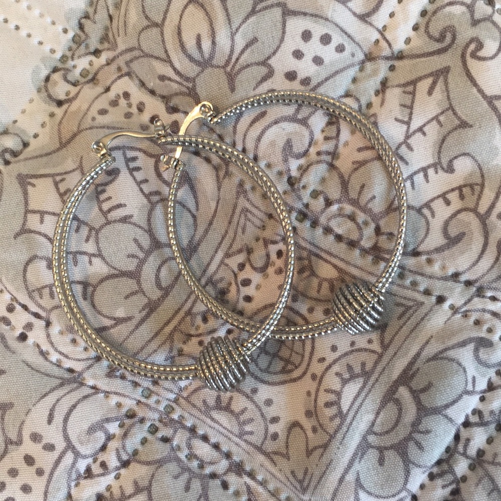 Hoop earrings